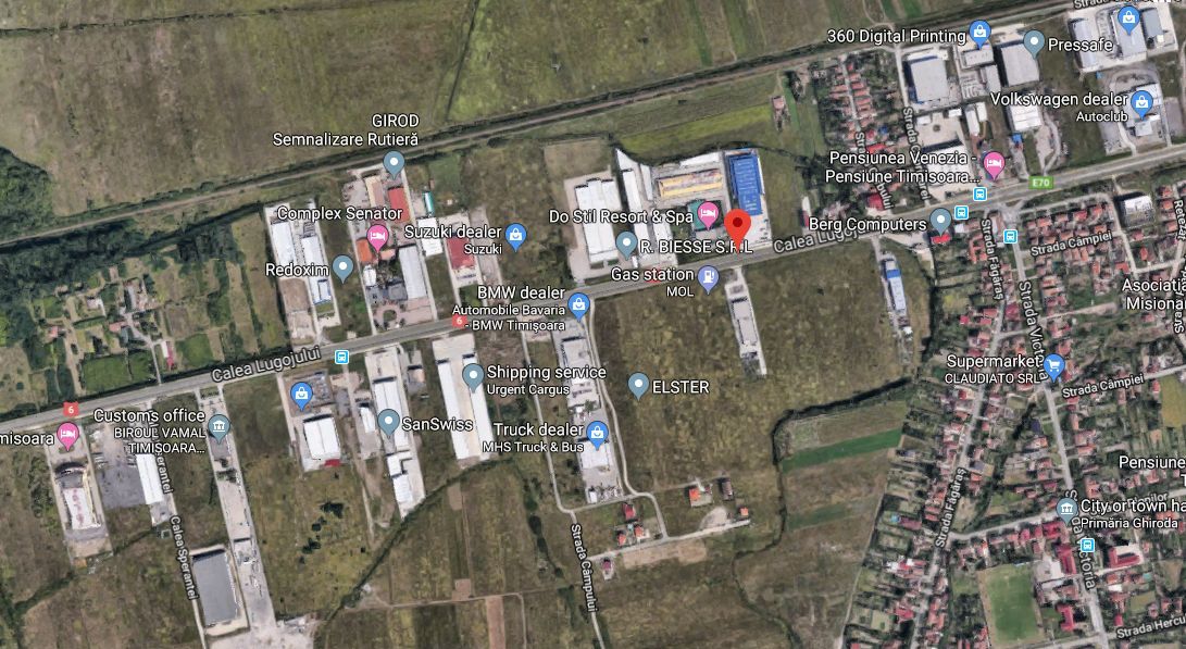 Teren 10,265 mp Ghiroda / Calea Lugojului - Poză 1