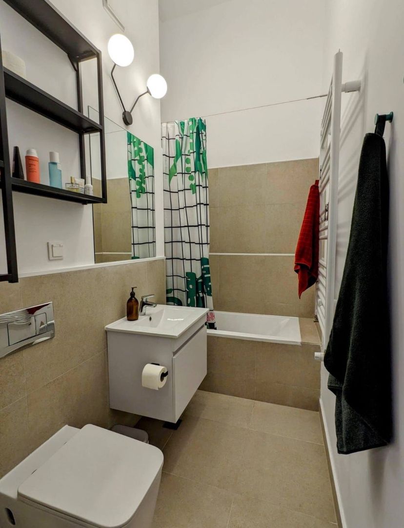 AP. 2 CAMERE BUCURESTII NOI - CURTE 52 MP, CENTRALA PROPRIE, PARCARE - Poză 7