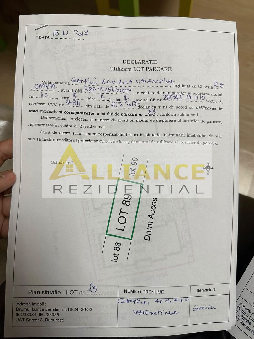 APARTAMENT 3 CAMERE DE VÂNZARE ÎN EXCLUSIVITATE CU 2 PARCĂRI - Poză 24
