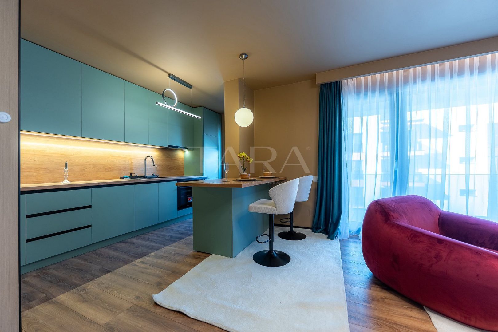 Apartament modern cu 2 camere și terasă generoasă – zona Iulius Mall. - Poză 2