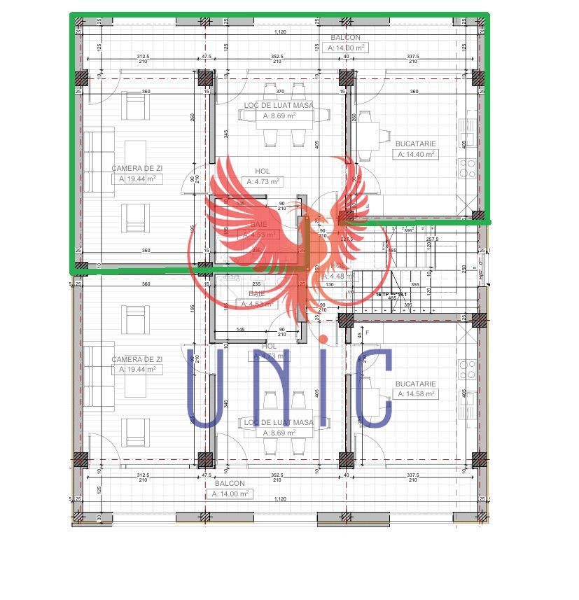 Apartament cu balcon, bloc nou Cornitoiu - Poză 1
