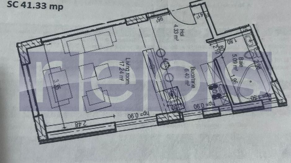 VANZARE GARSONIERA MODERNA | MOBILATA & UTILATA | 33 MP | LOCUIT SAU INVESTITIE - Poză 7