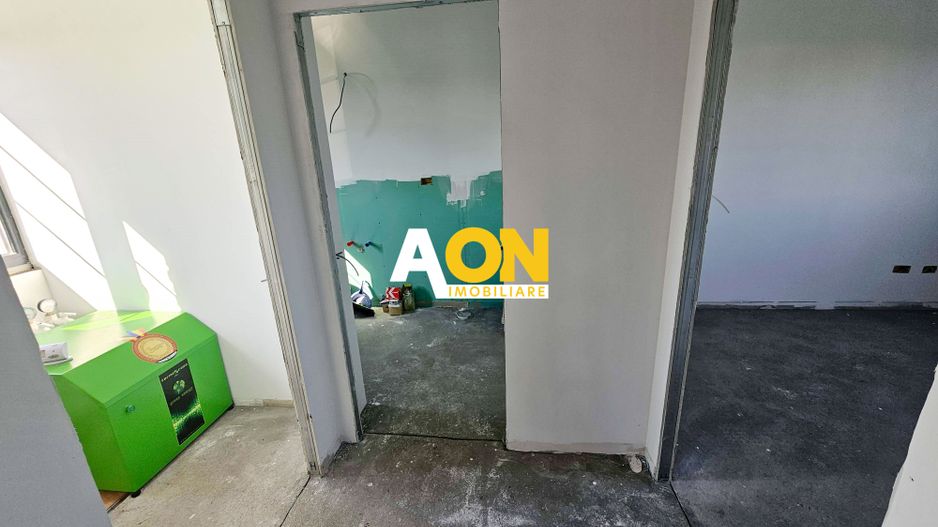 Casa semifinisata, eficienta energetic, 4 camere, 355 mp teren - Poză 9