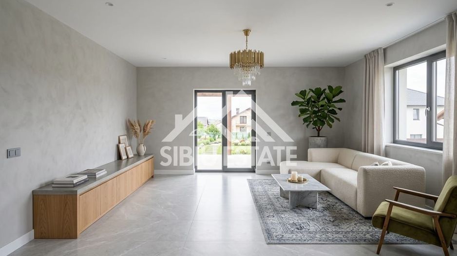 Casa 4 camere, 2 bai, curte si terasa Sibiu Calea Cisnadiei - Poză 10