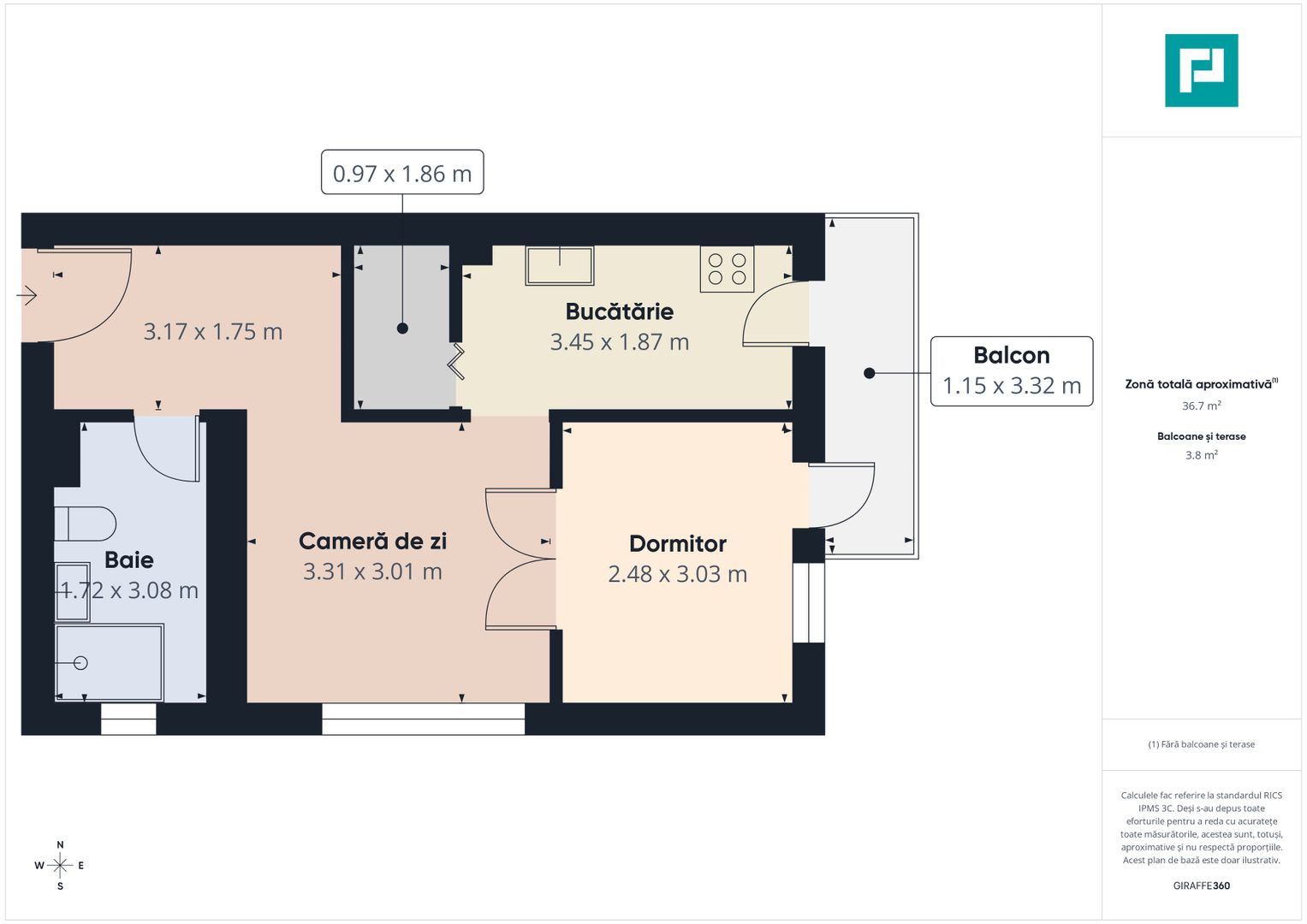 Ap 2 camere, Anastasia Residence, parcare proprie - Poză 10