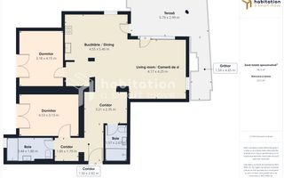 Apartament 3 camere, spațios si modern, la intrare in Dumbrăvița - Poză 35