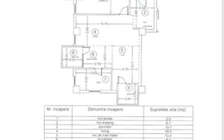 Apartament 2 camere,  spatios 75 mp pe IANCU NICOLAE 75 - Poză 9