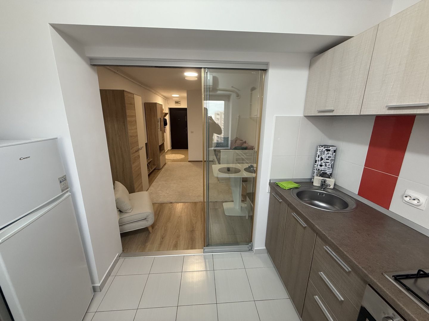 Garsoniera complet mobilată/utilata- Paladium residence1+2 parcări - Poză 4