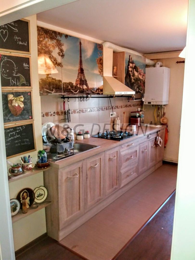 Apartament  3 camere Lipovei etaj 2 cu centrala - Poză 3