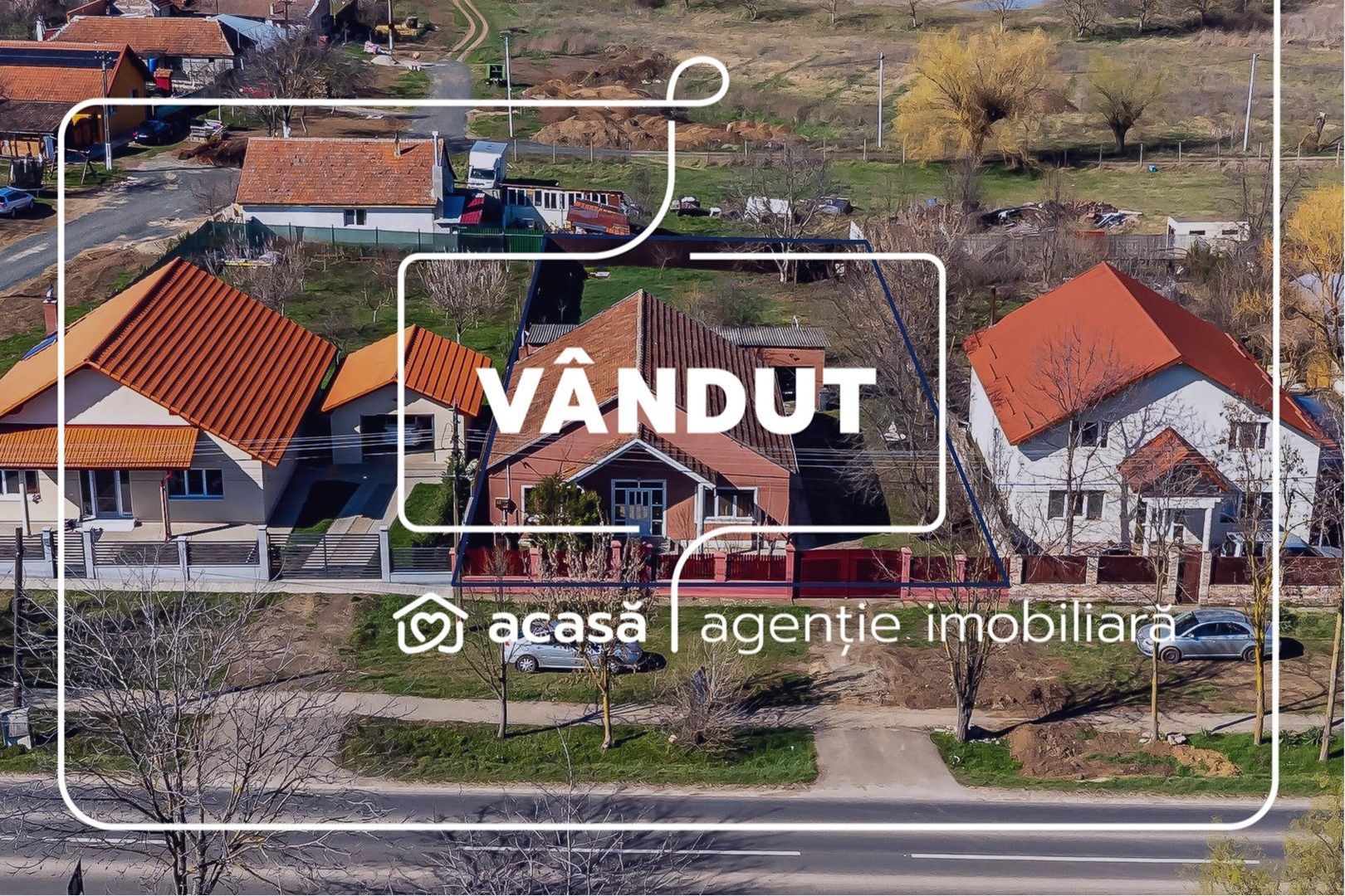 VANDUT! Casa 2003 - Teren 1000 mp - la iesirea din Zadareni - Poză 1