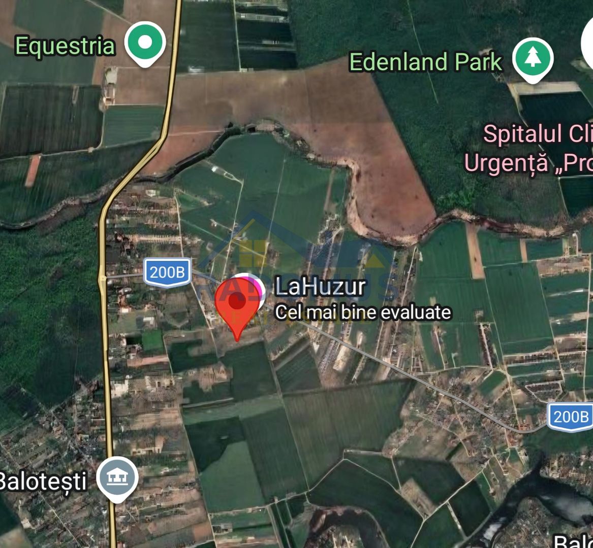 Teren intravilan–Balotești | 2.176 mp | Utilitati Disponibile I 64€/MP - Poză 5