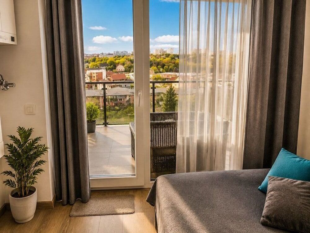 Apartament 2 camere – vedere panoramică, balcon mare –Soporului - Poză 1