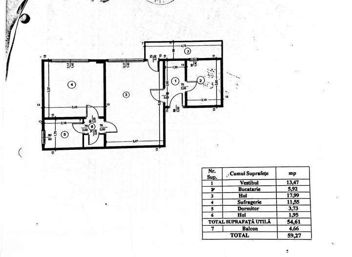 DE VANZARE | APARTAMENT 2 CAMERE | 1 MAI - Poză 15