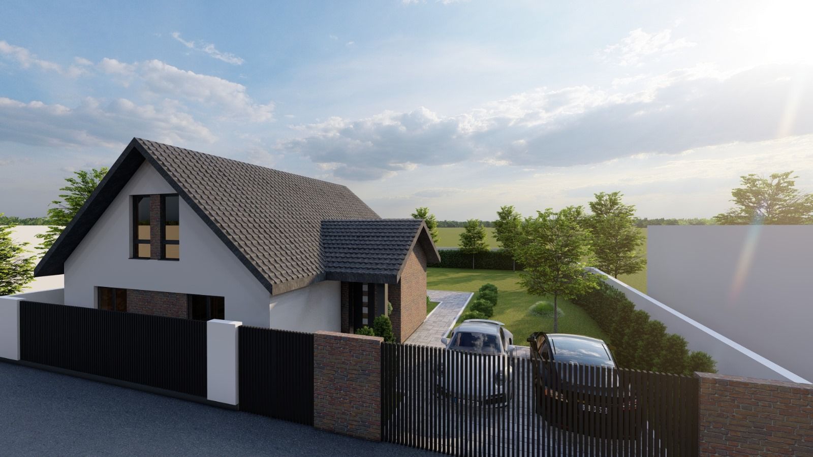 Comision 0%  Casa individuala premium Giroc | TEREN 520 MP | - Poză 1