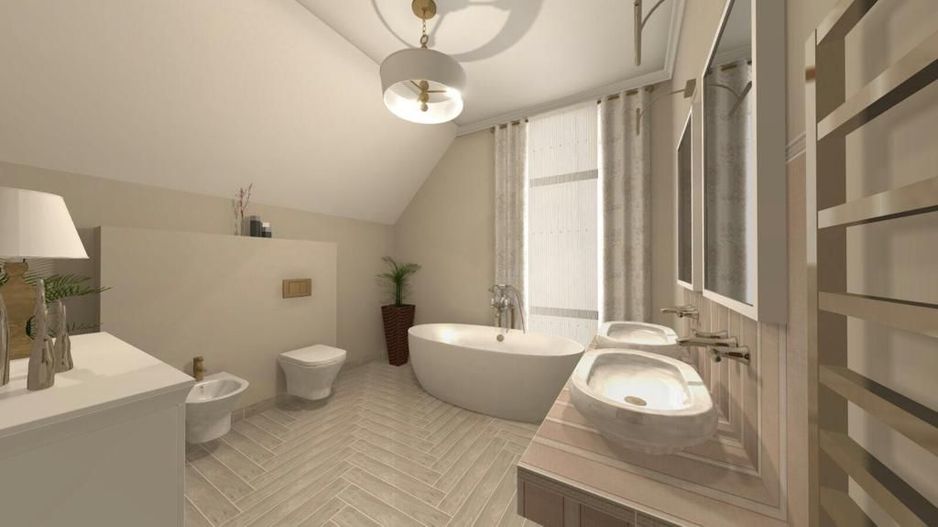Casa 4 camere la cheie,10 minute de spital 150mp,700mp teren - Poză 15