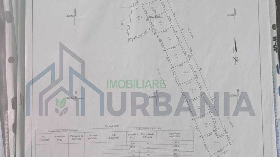 Teren Intravilan de Vanzare in Dancas / Horpaz, Comuna Miroslava - Utilitati Complete, Plata in Rate - Poză 1
