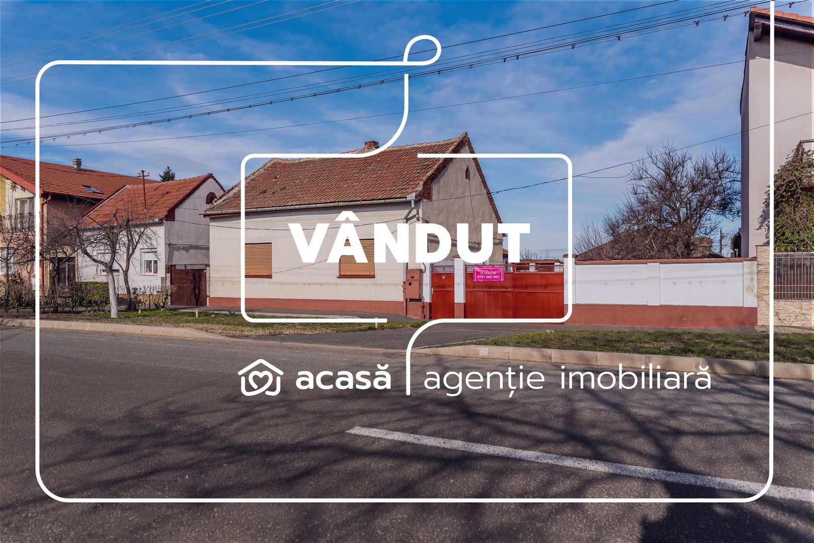 VÂNDUT! Casă cu teren 846 mp Micalaca, Strada Lipovei. - Poză 1