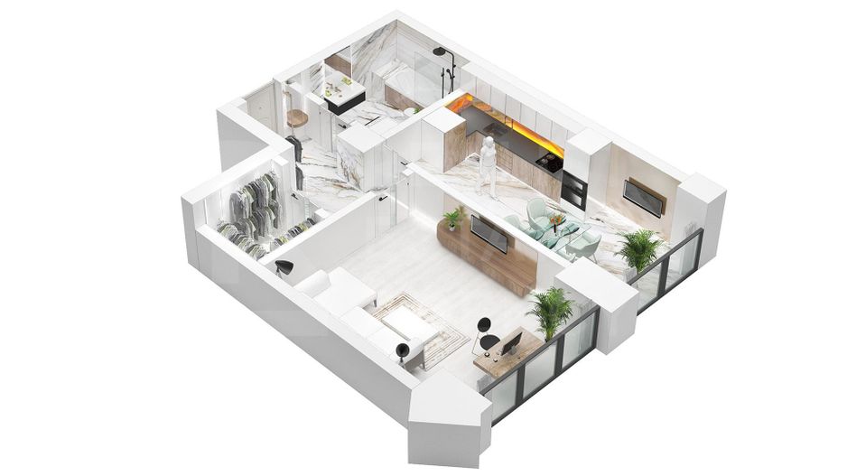 Vânzare, apartament, o cameră, Brașov - Poză 4