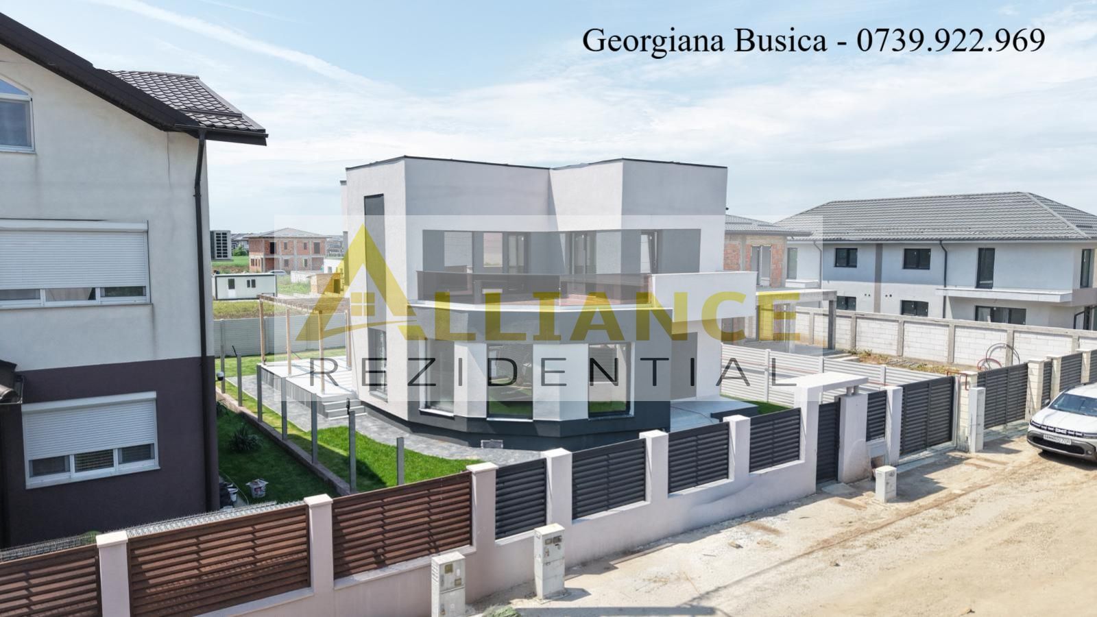 Vila individuala P+1E || 5 camere 2 bai || 430mp teren - Poză 1