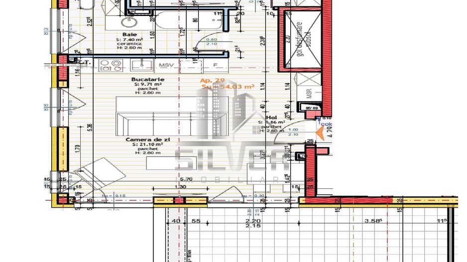 Apartamente 2 - 3 camere finisate in Floresti, zona Somesului - Poză 9