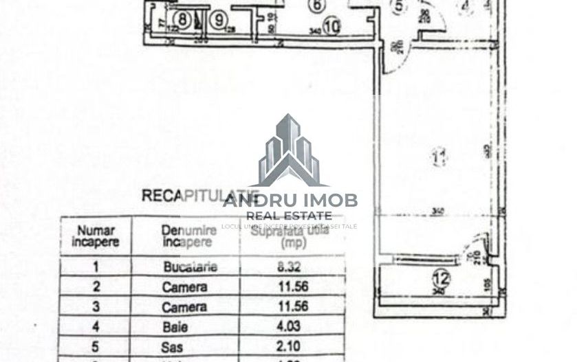Apartament 3 Camere Decomandat, etaj 2/10 – Grand Arena/Turnu Măgurele - Poză 16