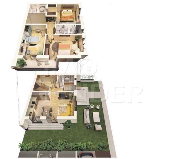 Vanzare duplex Floresti, zona Sub Cetate - Poză 9