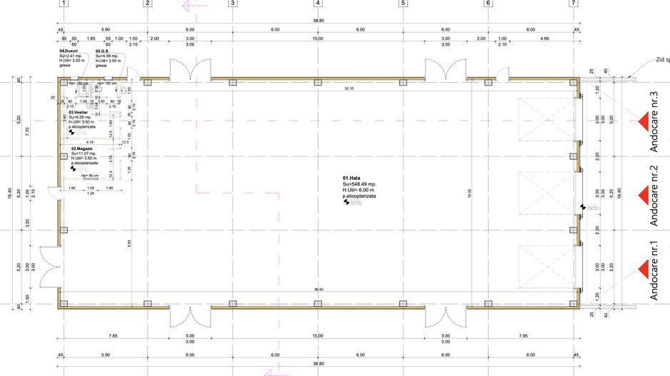 Hala industriala de vanzare in Parc Industrial UTA 2 Arad - Poză 10