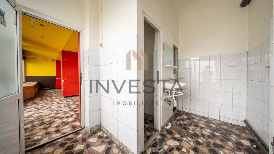 Spatiu comercial de inchiriat -  compartimentat - 125 mp – Manastur - Poză 4