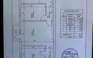 Apartament 3 camere | Bucatarie Separata | Balcon închis | Cedonia - Poză 13