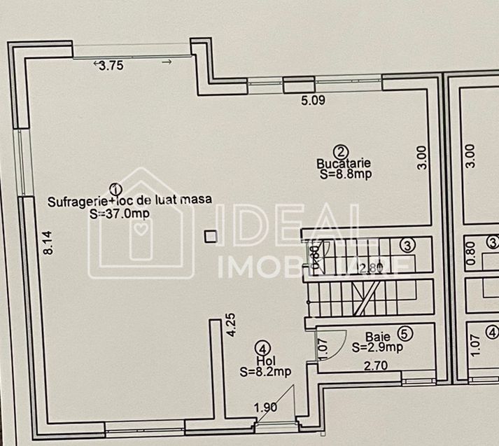 Duplex Modern cu 4 camere si gradina, in Cisnadie - Schiță 11