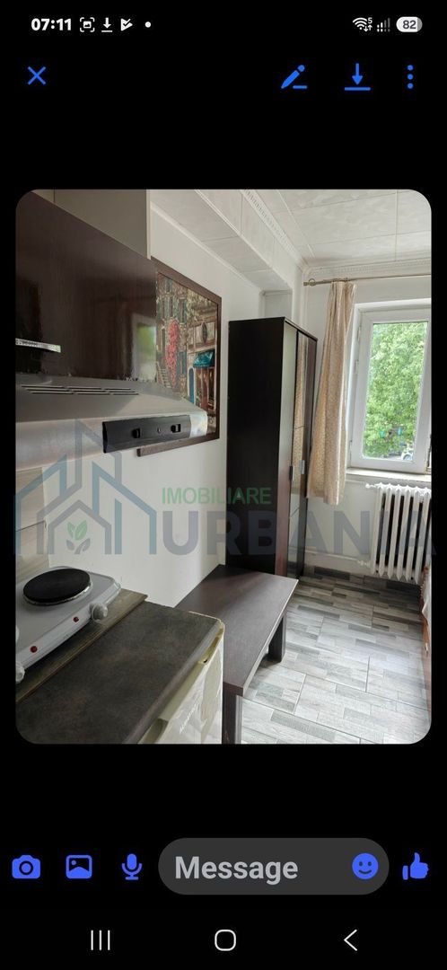 Apartament tip camin, 12 mp, zona Bularga, Iasi – mobilat si utilat complet - Poză 7