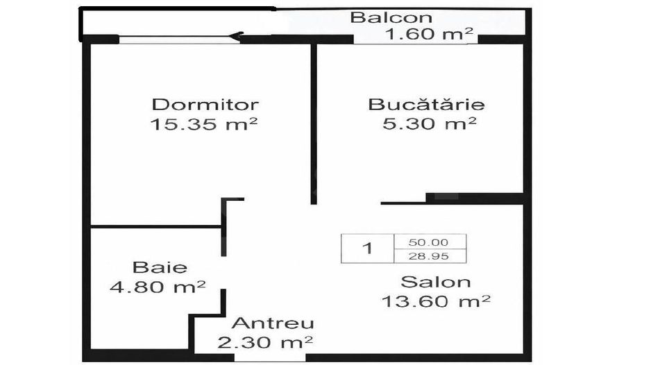 Vânzare, apartament, 1 cameră,strada Ialoveni, Telecentru - Poză 4