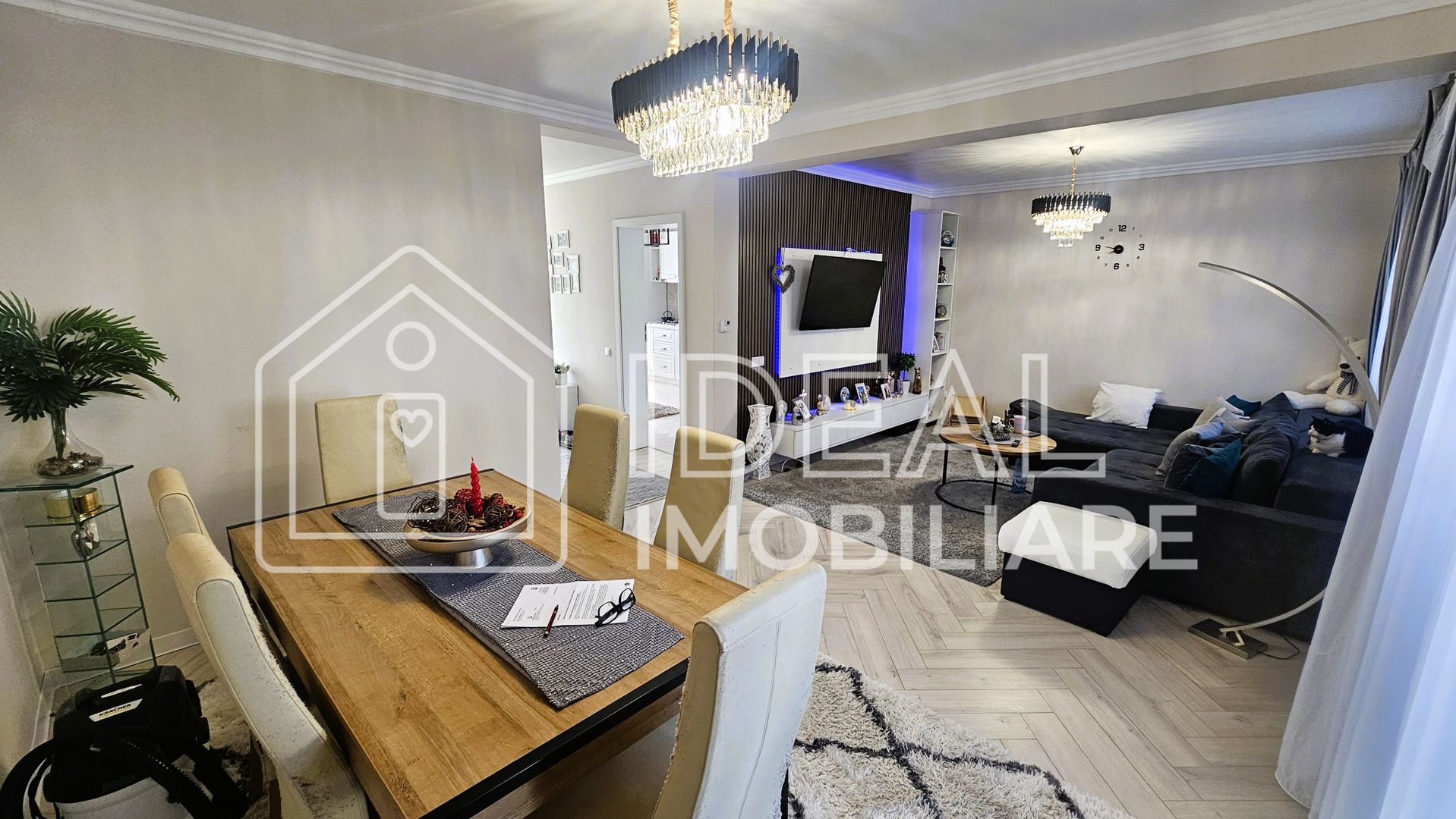 Casă tip duplex cu 4 camere, complet Mobilat, Selimbar - Poză 3