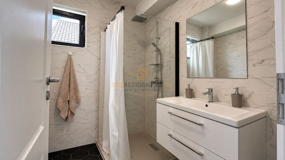 Casă individuală de închiriat, 3 camere, teren 350 mp | Comuna Berceni - Poză 11