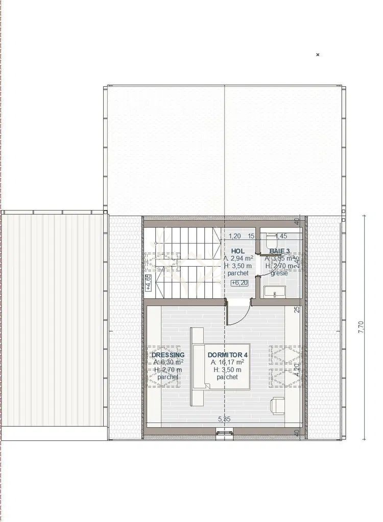 Casa individuala/cuplata prin ga, 221 mp utili, teren 523 mp - Poză 10