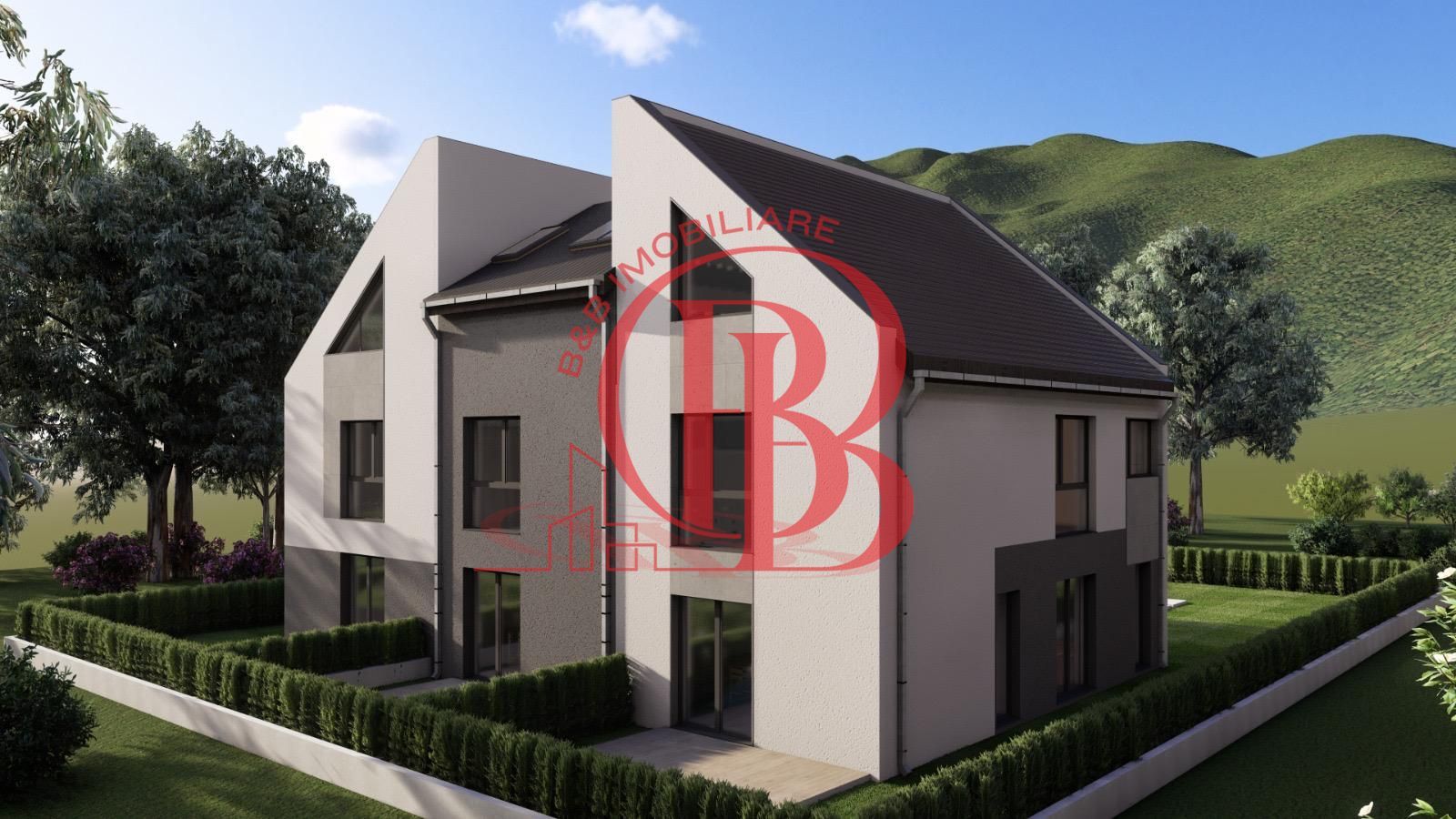 Vilă Triplex 4 Cam Arhitectură Modernă- Grădină Individuală -Panouri solare - Poză 8