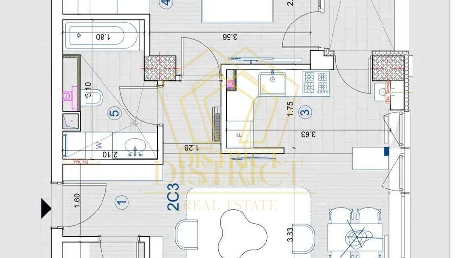 Apartament superb cu 2 camere  | Torontalului | XCity | 0% Comision - Poză 6