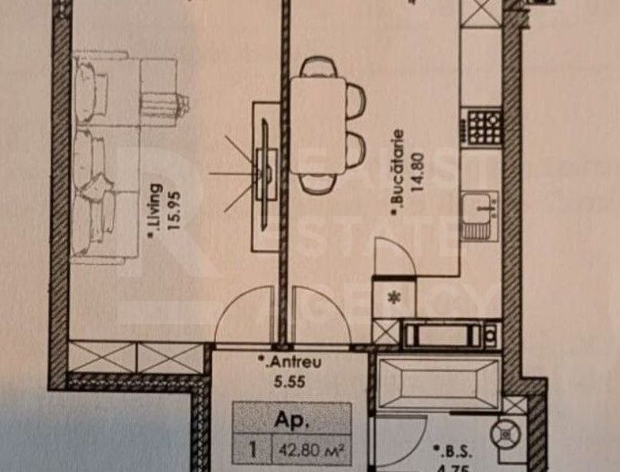 Vânzare, apartament, 1 cameră, str. Vadul lui Vodă, Ciocana - Poză 14