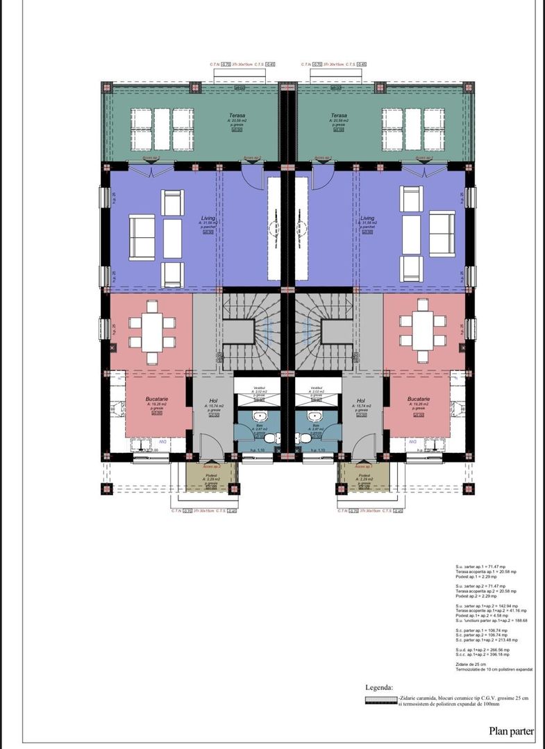 Duplex 4 dormitoare - zona linistita - Dumbravita - Poză 3