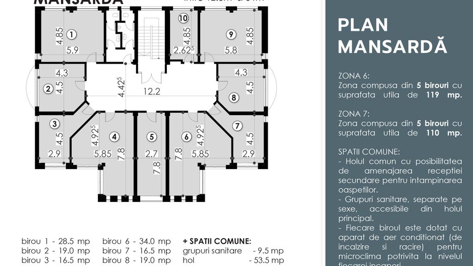 Arbema Office Arad. Birouri de închiriat - Poză 7