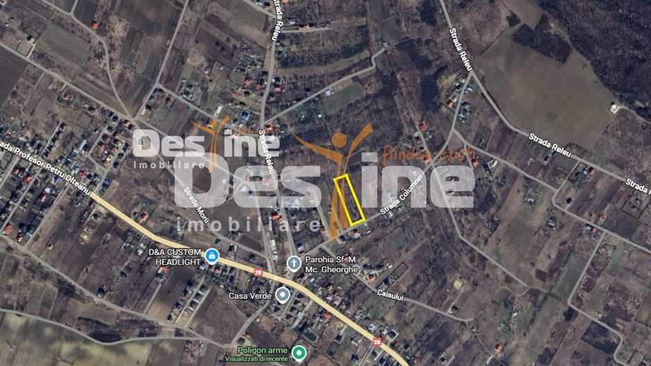 Tomesti-Chicerea, teren intravilan  3523 mp - Poză 2