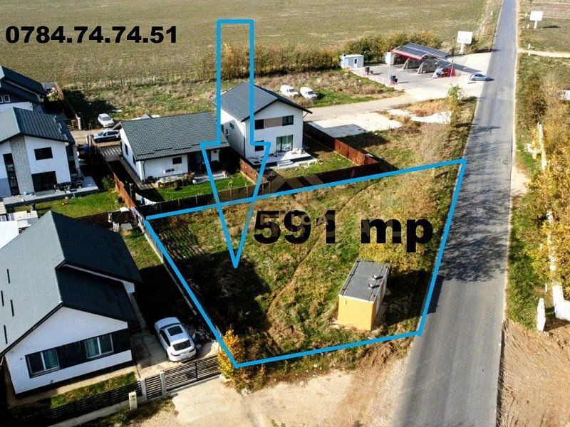 Teren INTRAVILAN la sosea - comuna Berceni - Poză 3