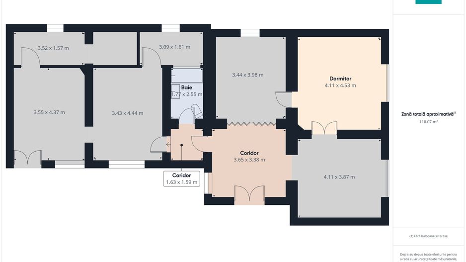 Casă 4 camere, zona centrală în Pâncota - Poză 8