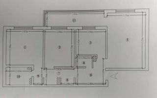 Etaj 3/Apartament 3 Camere-Decomandat/Bloc din 1986/Zona CUG! - Poză 10