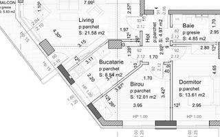 Apartament 3 Camere Decomandat Comision 0% - Poză 10