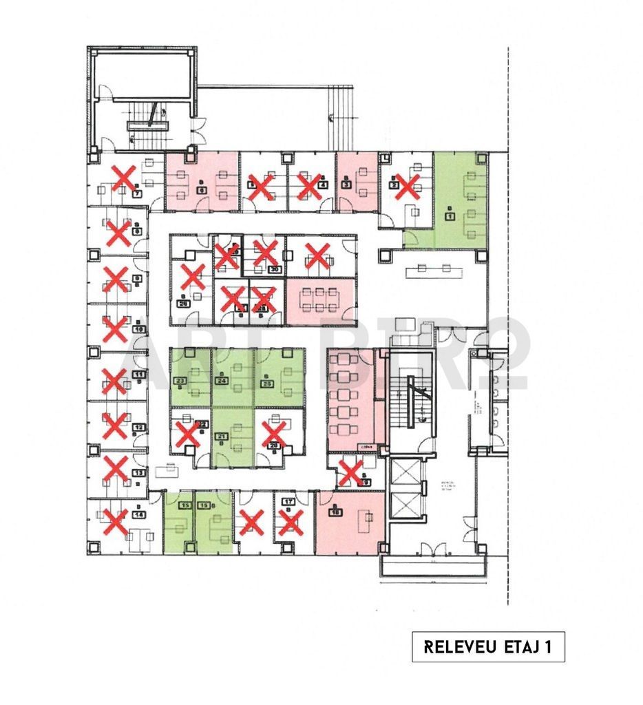 Zero comision, birou cu acomodare in regim instant office, Floreasca - Schiță 8