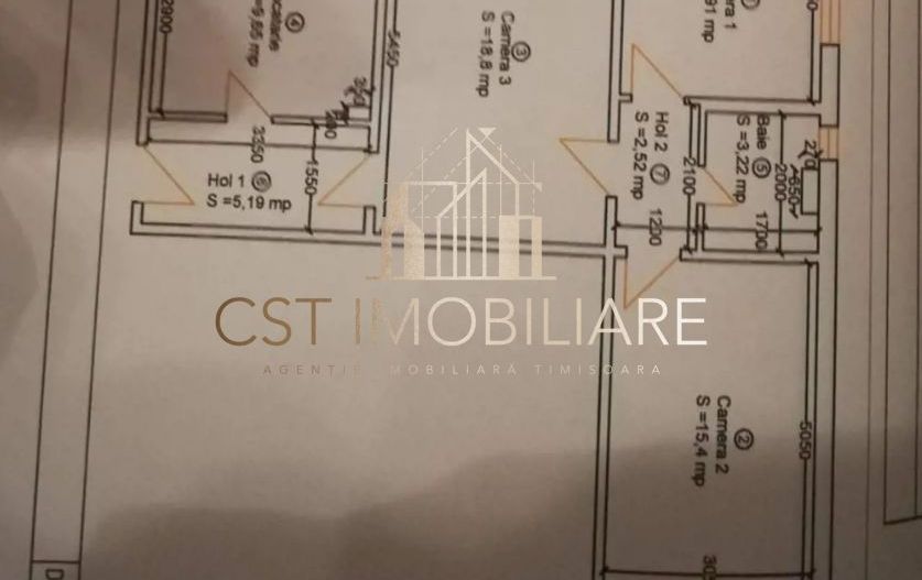 Apartament 3 camere decomandat Complex Studentesc - Poză 10