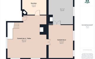 Casă cu 10 camere și 1437 mp teren în Ineu - Arad - Poză 7