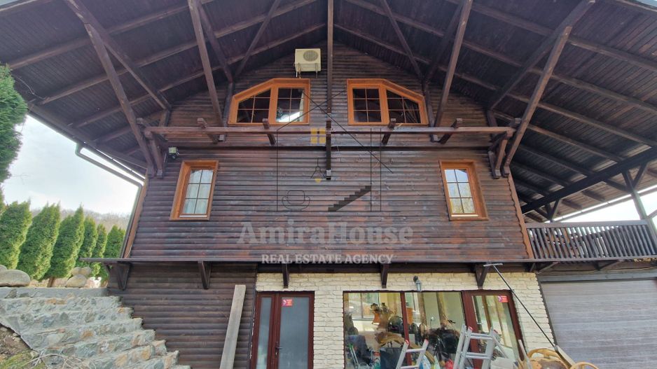 Casa din lemn D+P+M de 400 mp utili si teren 3.000 mp zona Faget - Poză 21