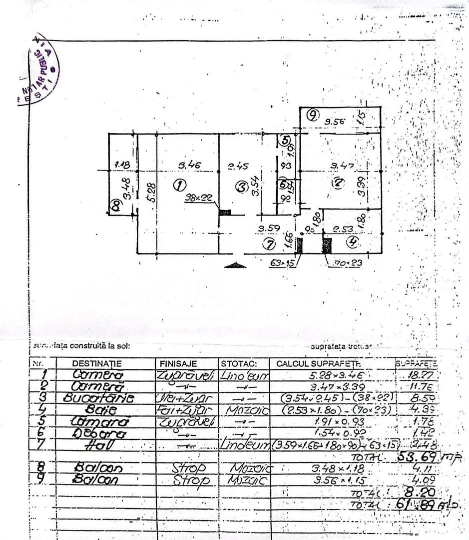 Apartament 2 Camere Militari - Poză 8